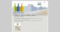 Desktop Screenshot of inter-drinks.be